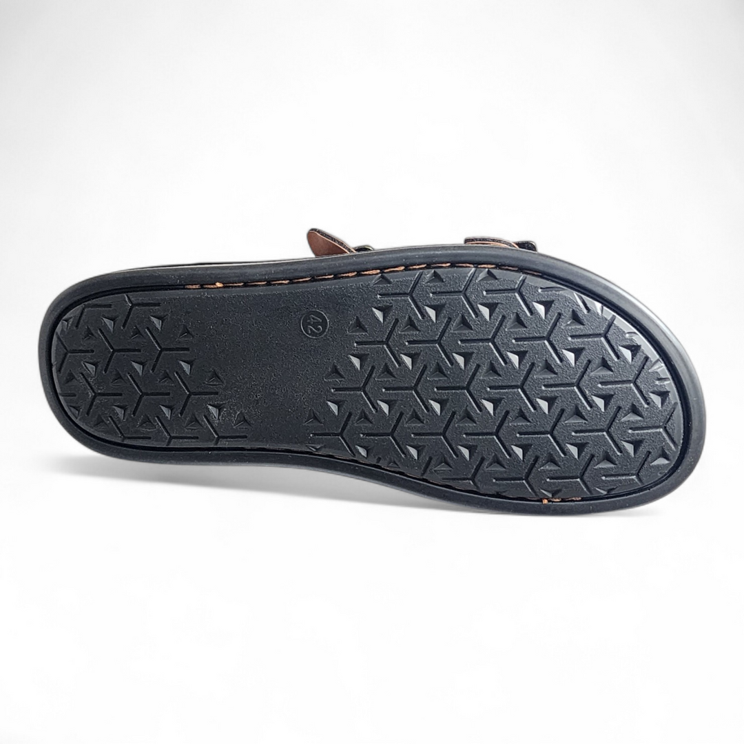 SKEROO 6402 TAN Men's Leather Chapple - qivii