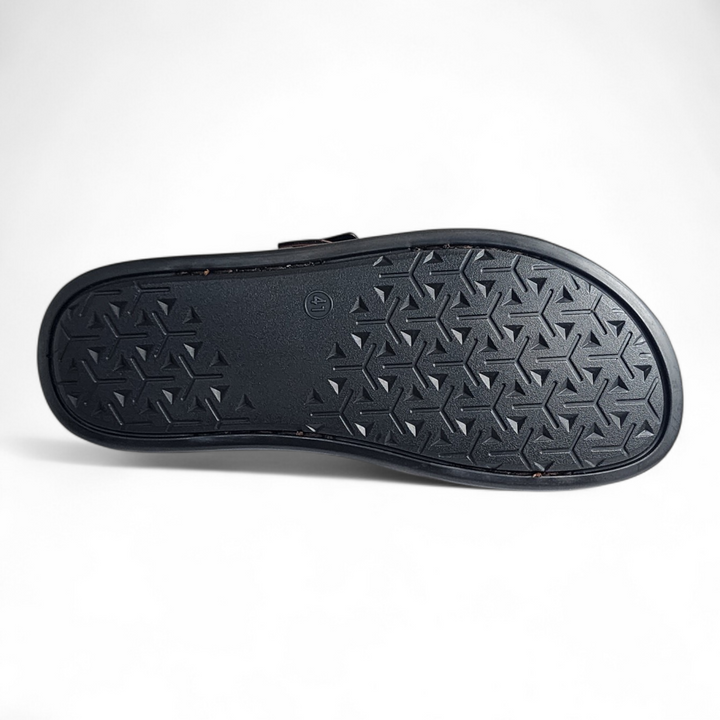 SKEROO 6409 BROWN Men's Leather Chapple - qivii