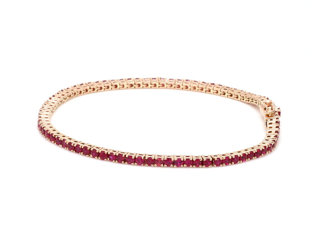 Ruby Round Bracelet - qivii