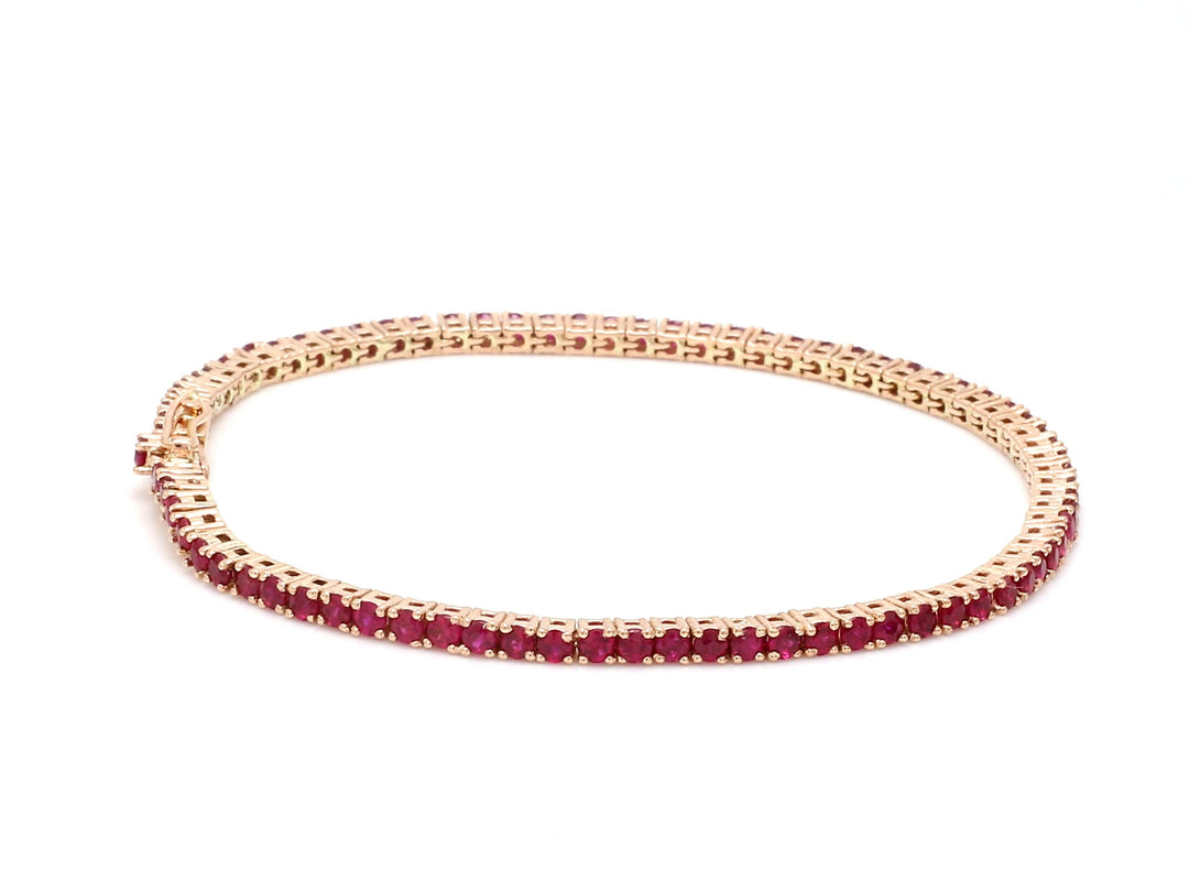 Ruby Round Bracelet - qivii