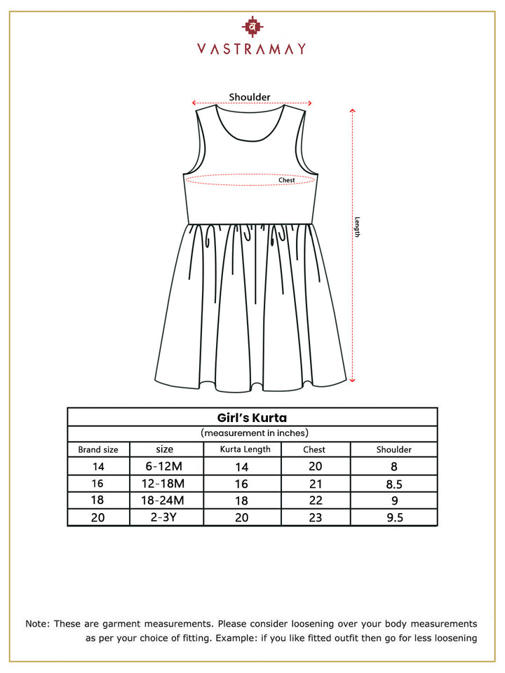 VASTRAMAY Girls' Yellow Dress - qivii