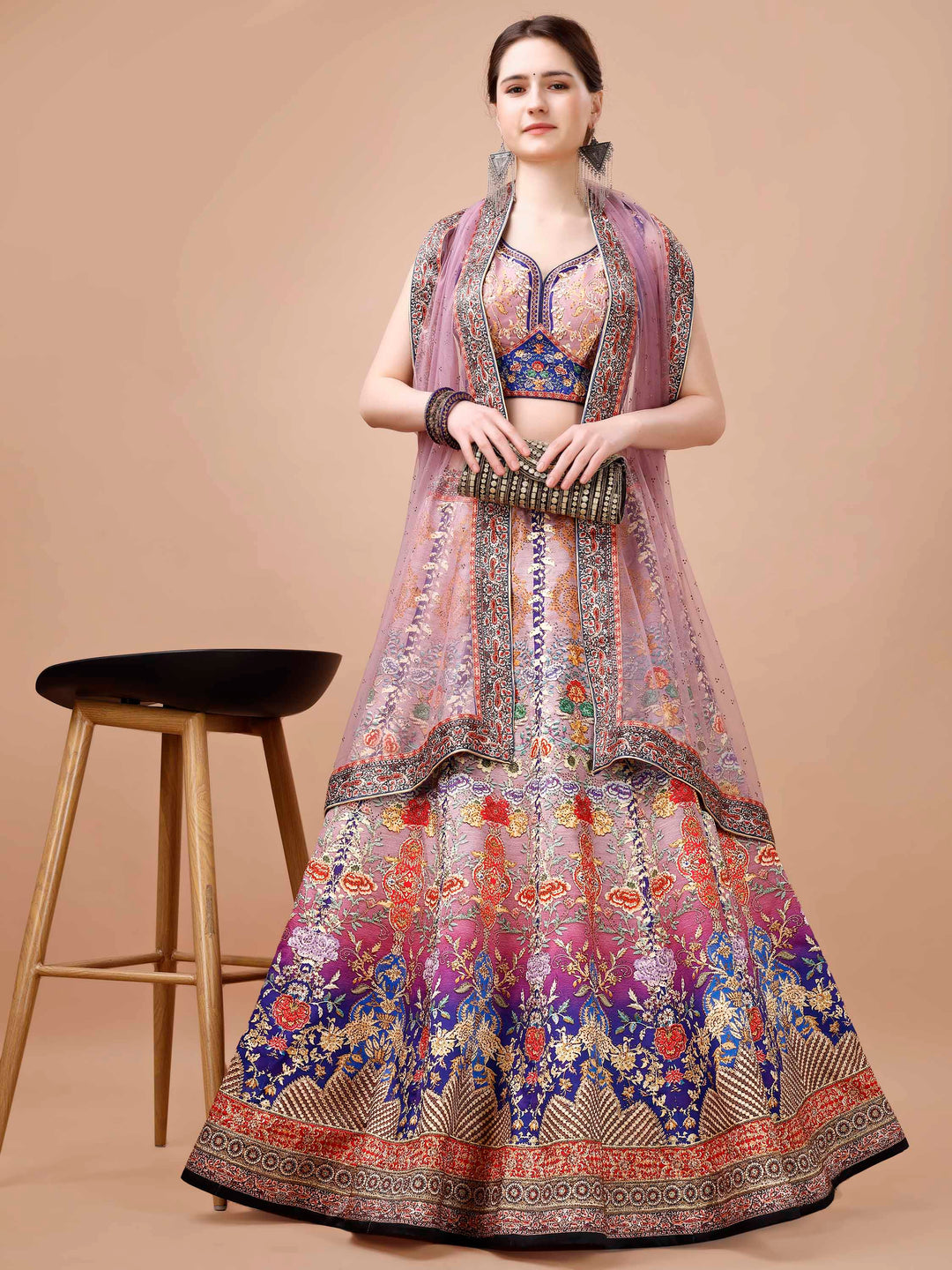 Glimmering Elegance: Swarovski Designer Lehenga Collection for Every Occasion - qivii