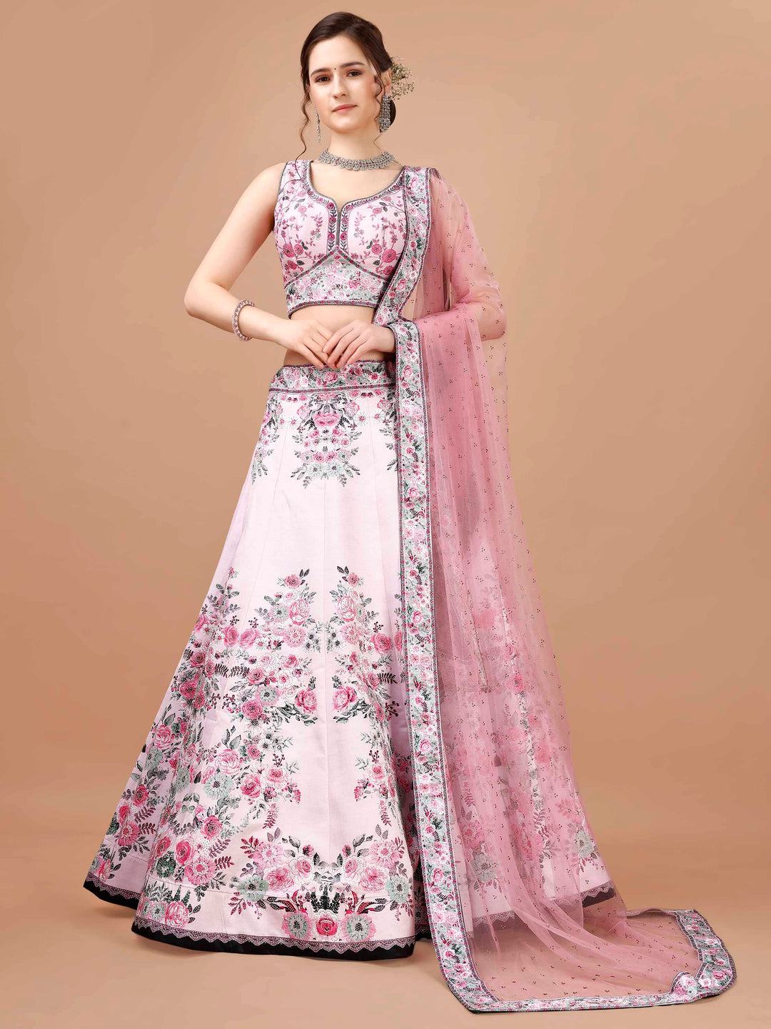 Glimmering Elegance: Swarovski Designer Lehengas for Every Occasion - qivii