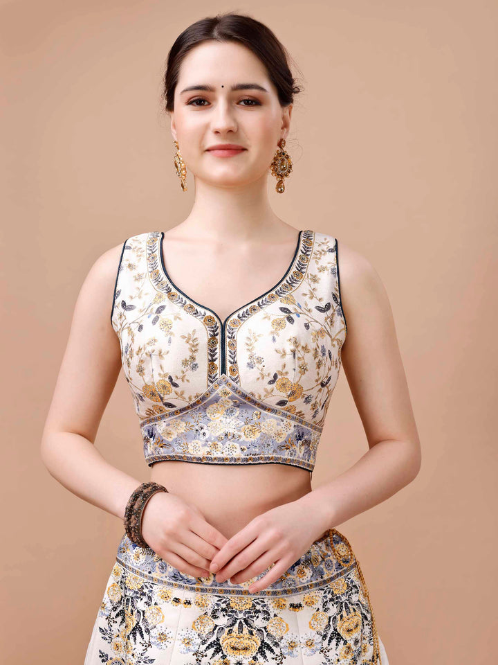 Radiant Elegance: Swarovski-Embellished Lehengas for Every Celebration - qivii