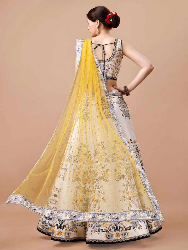 Radiant Elegance: Swarovski-Embellished Lehengas for Every Celebration - qivii