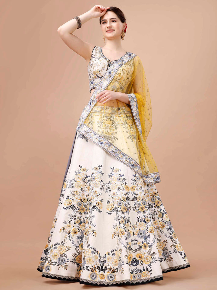 Radiant Elegance: Swarovski-Embellished Lehengas for Every Celebration - qivii