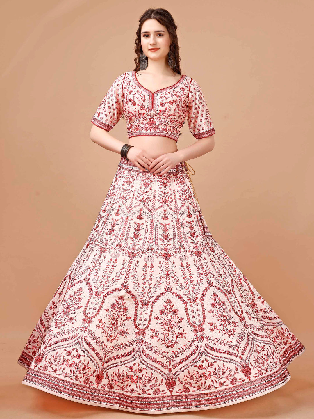 Sparkle & Style: Swarovski Designer Lehengas for Every Occasion - qivii