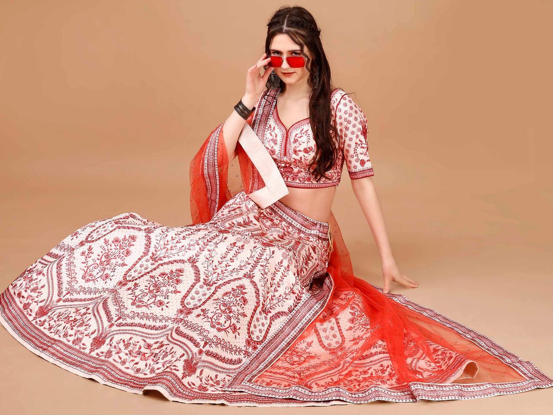 Sparkle & Style: Swarovski Designer Lehengas for Every Occasion - qivii