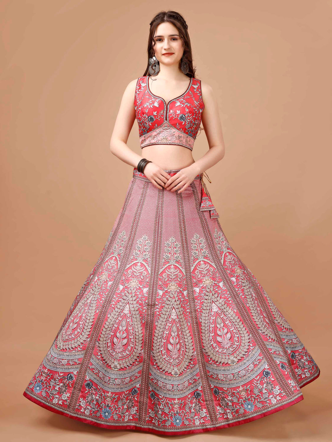 Crystal Radiance: Swarovski Designer Lehenga Collection for Every Occasion - qivii
