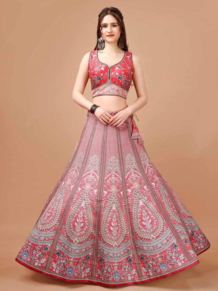 Crystal Radiance: Swarovski Designer Lehenga Collection for Every Occasion - qivii