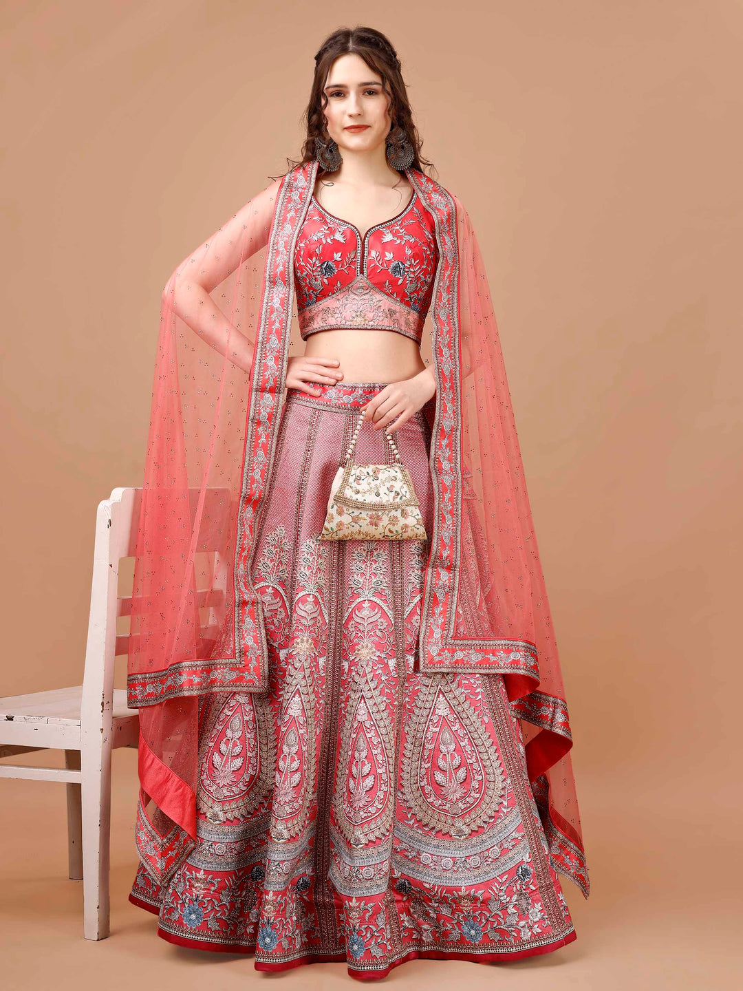 Crystal Radiance: Swarovski Designer Lehenga Collection for Every Occasion - qivii