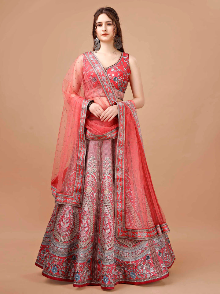 Crystal Radiance: Swarovski Designer Lehenga Collection for Every Occasion - qivii