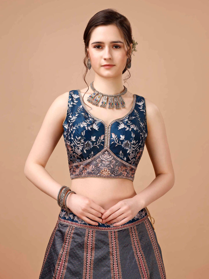 Swarovski Sparkle: Luxe Lehengas for Every Occasion - qivii