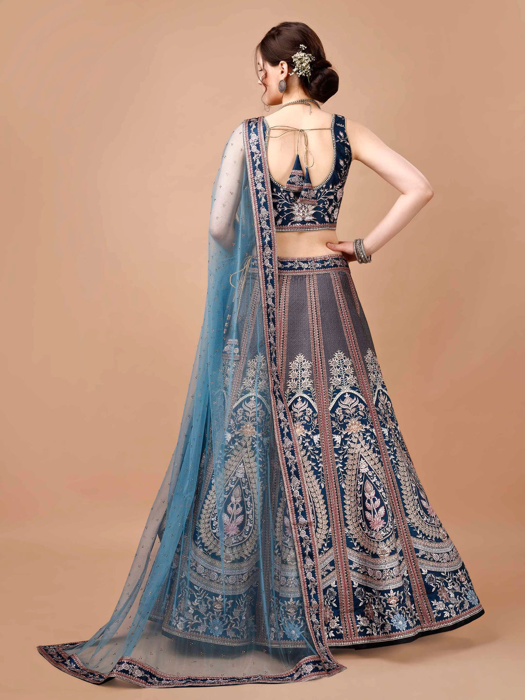 Swarovski Sparkle: Luxe Lehengas for Every Occasion - qivii