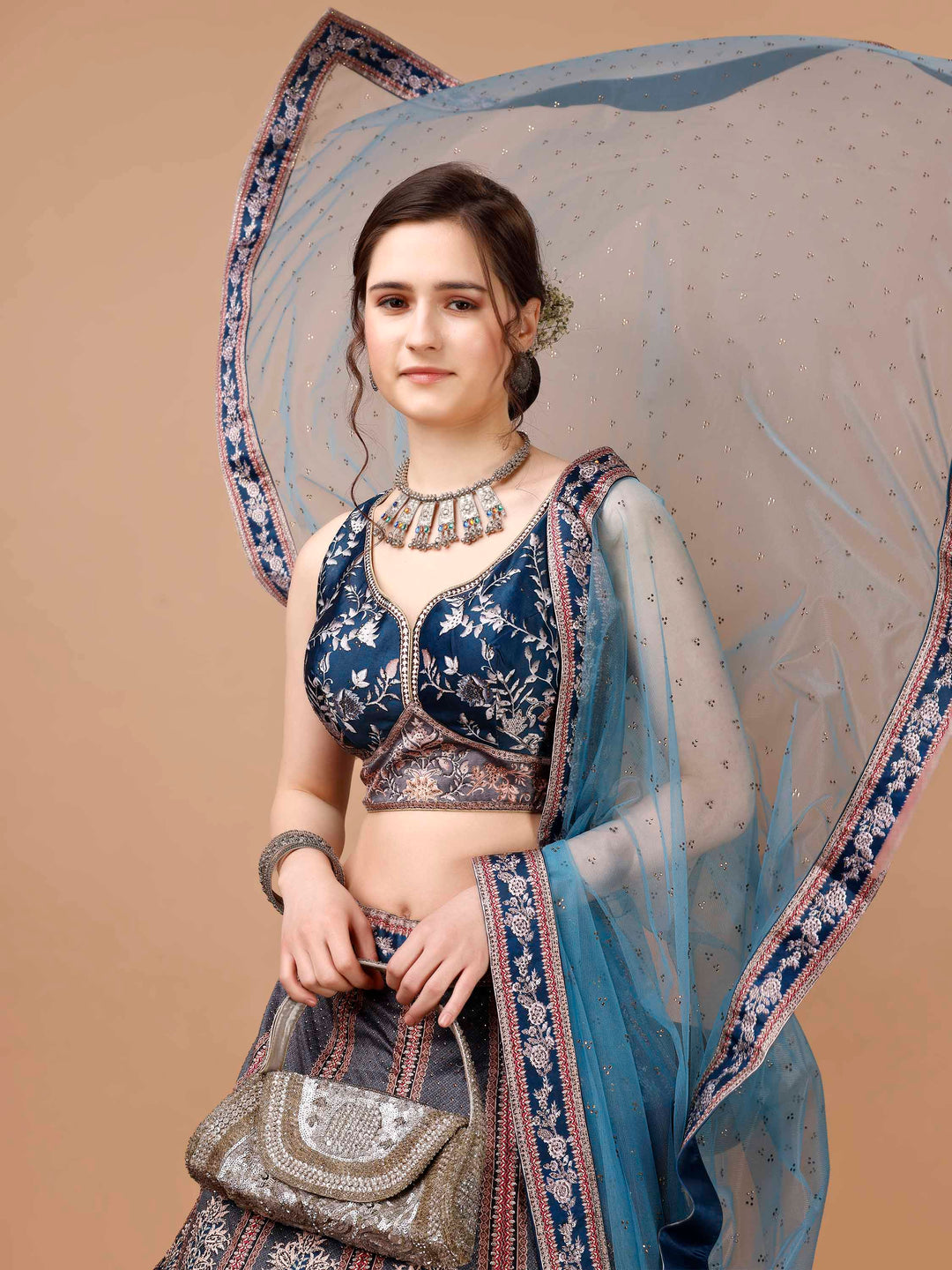 Swarovski Sparkle: Luxe Lehengas for Every Occasion - qivii