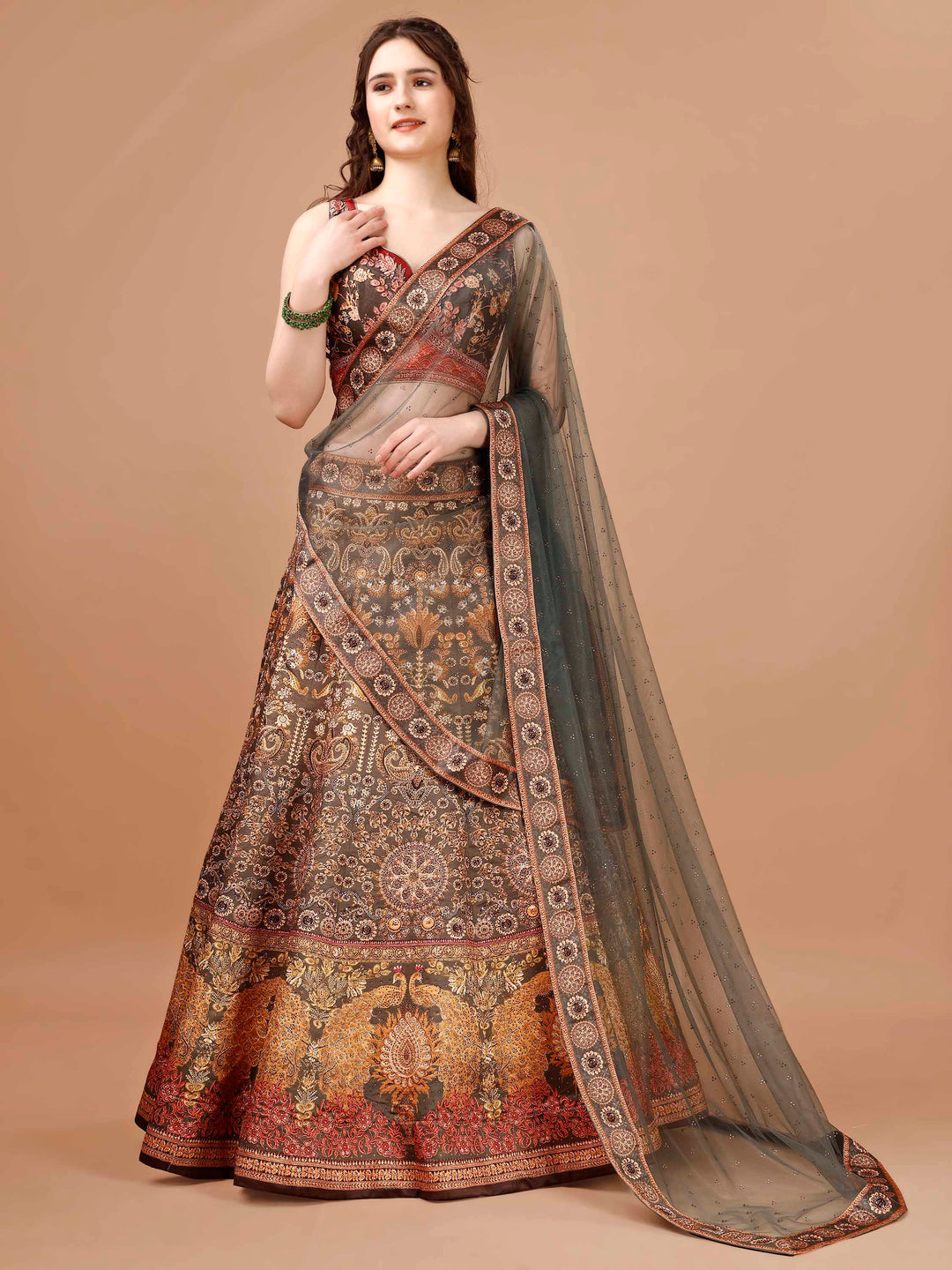 Sparkling Splendor: Swarovski Designer Lehengas for Every Occasion - qivii