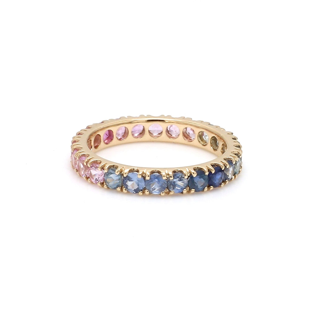 Osaka Pink Blue Ombre Ring - qivii
