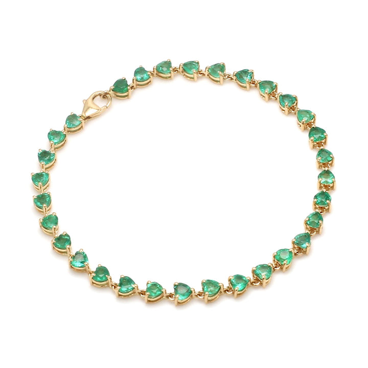 Emerald Heart Bracelet - qivii