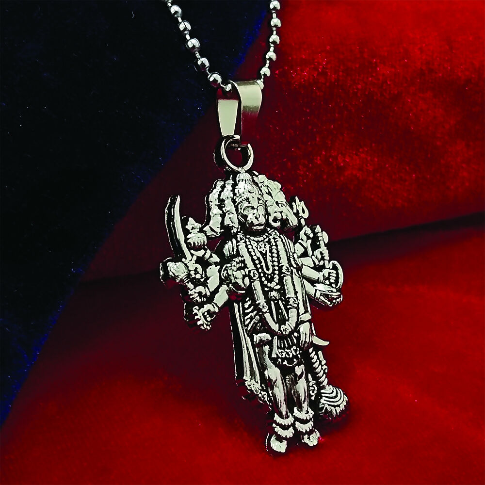 Panchmukhi Hanuman Chain Pendent For Mens