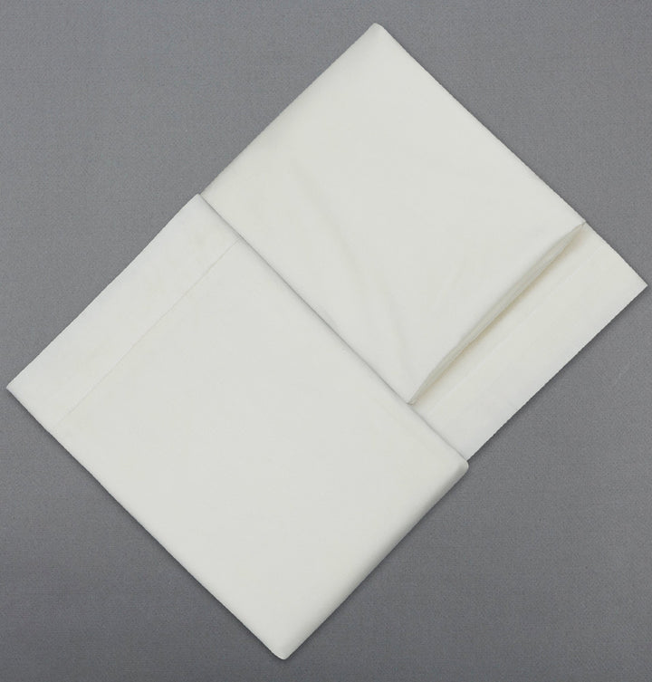 Boys'  White Viscose Kurta Lungi And Safa set - qivii