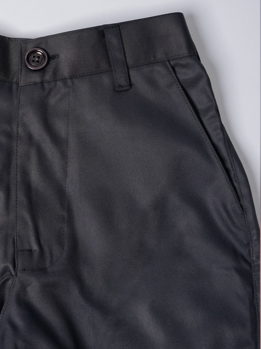 VASTRAMAY Boys' Black Open Indowestern set - qivii