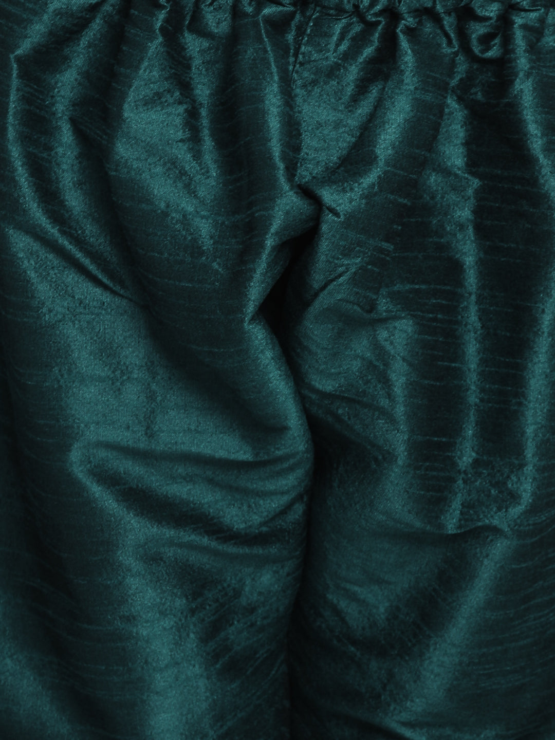 VASTRAMAY Boys' Turquoise Blue Flapped Embroidered Sherwani Set - qivii