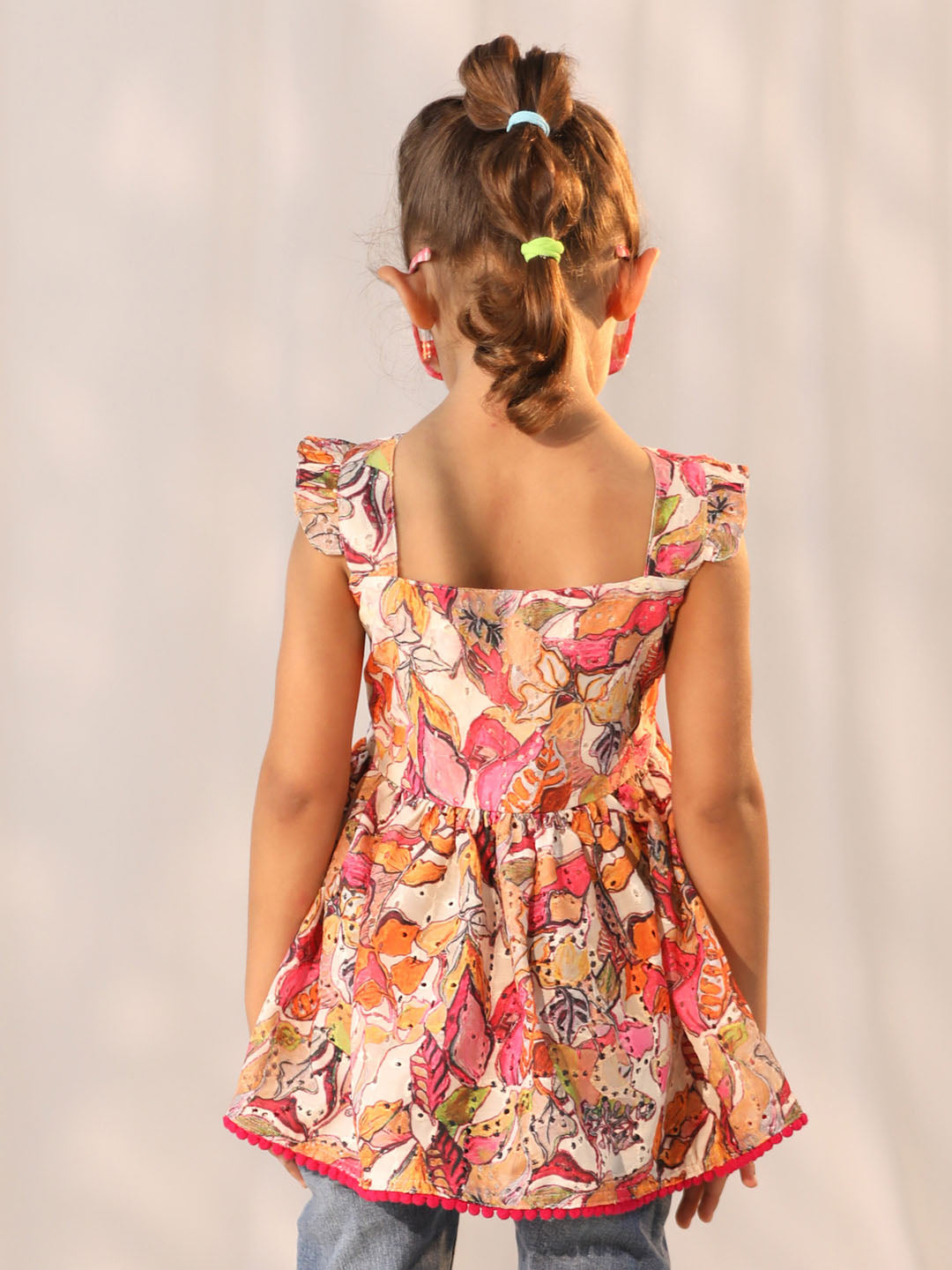 VASTRAMAY Girls' Multi color Tunic - qivii