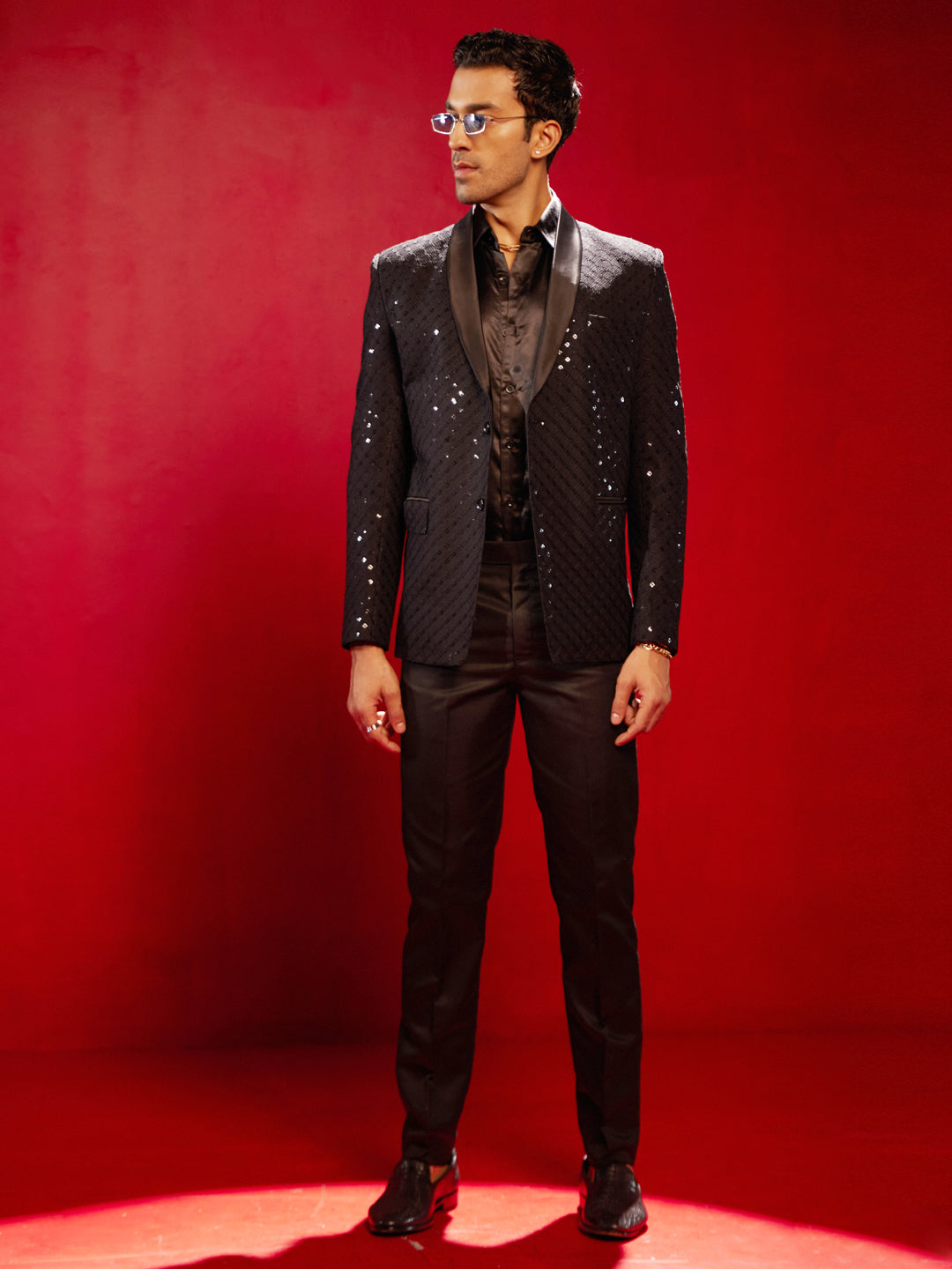 Men's Black Schiflli Blazer