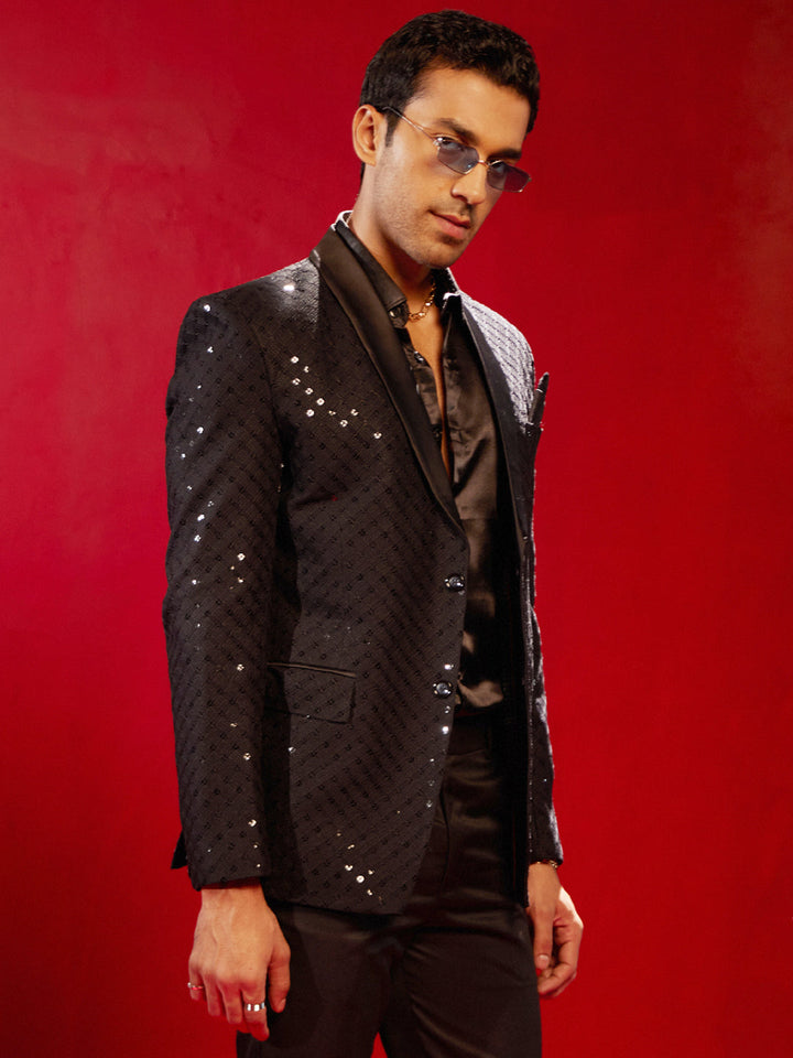 Men's Black Schiflli Blazer