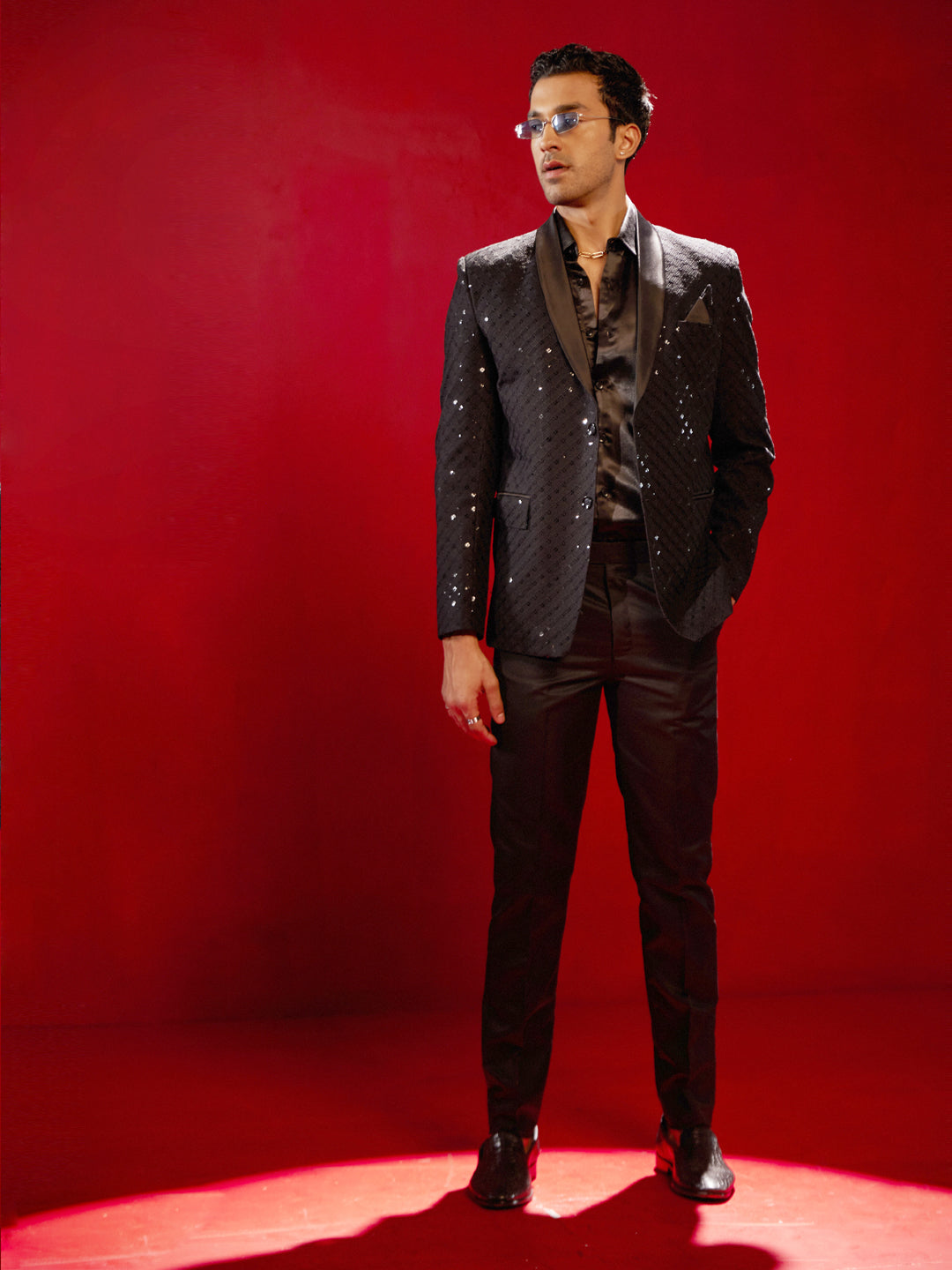 Men's Black Schiflli Blazer