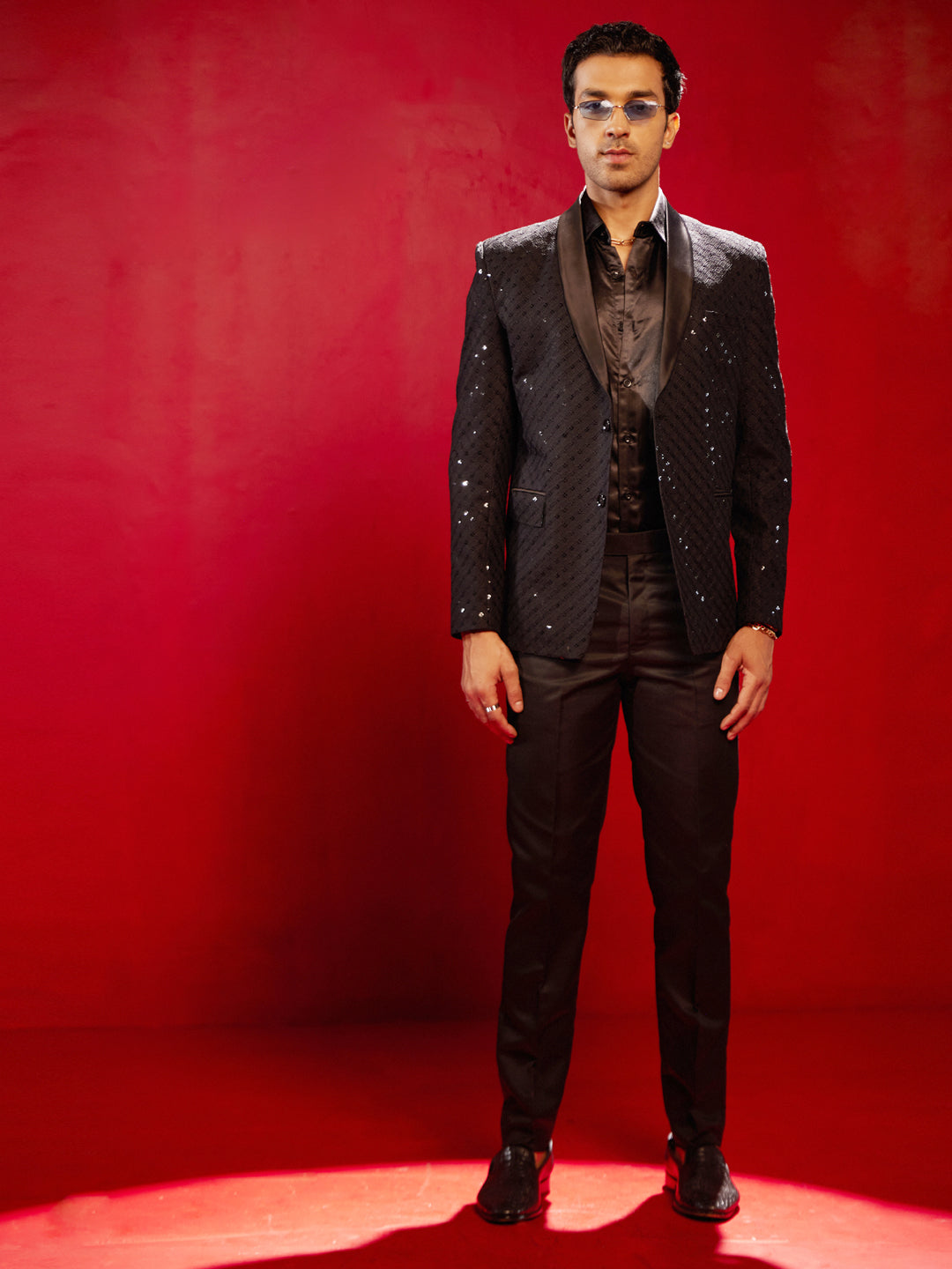 Men's Black Schiflli Blazer