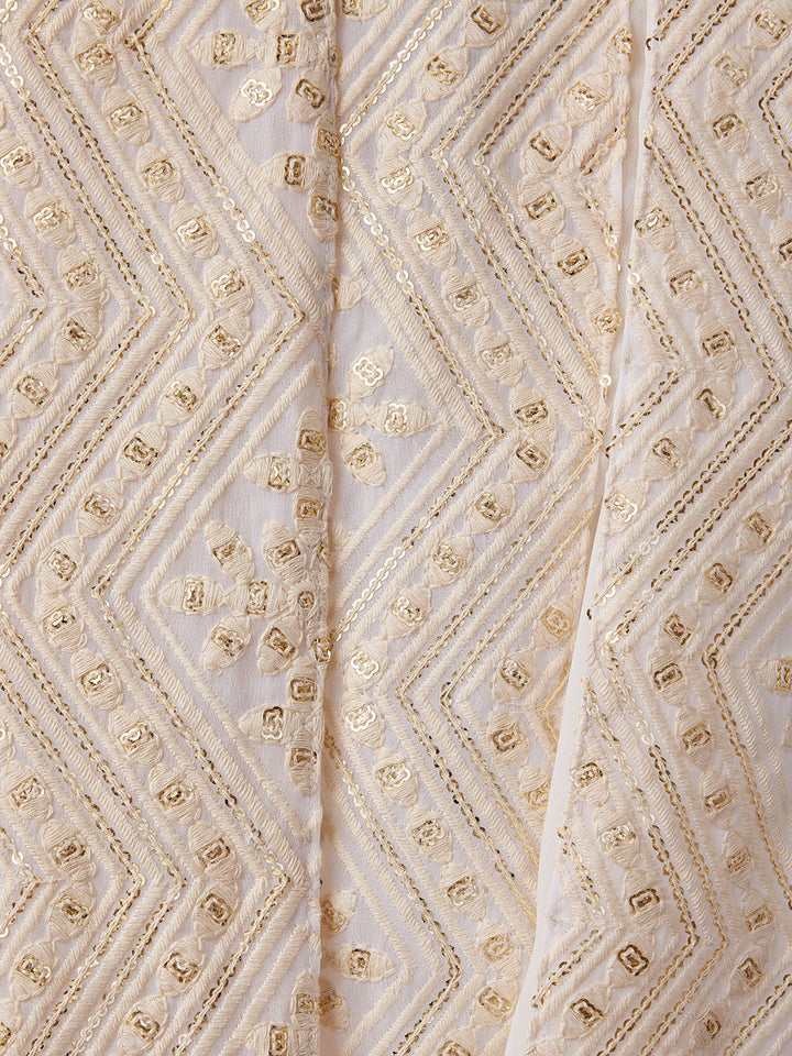 Men's Cream - Dupatta