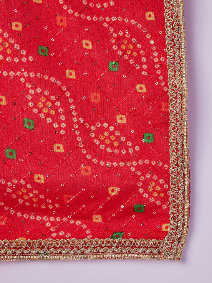 Men's Red - Dupatta