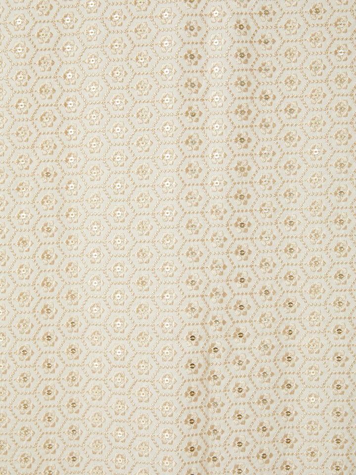 Men's Off White - Dupatta