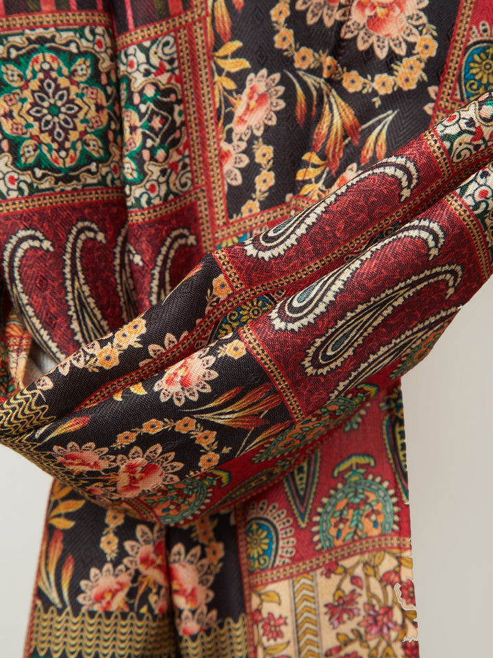 Men's Maroon - Dupatta