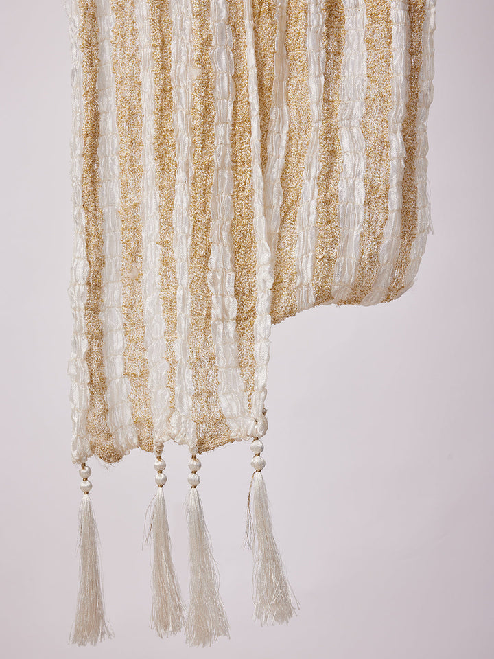 Men's White - Dupatta