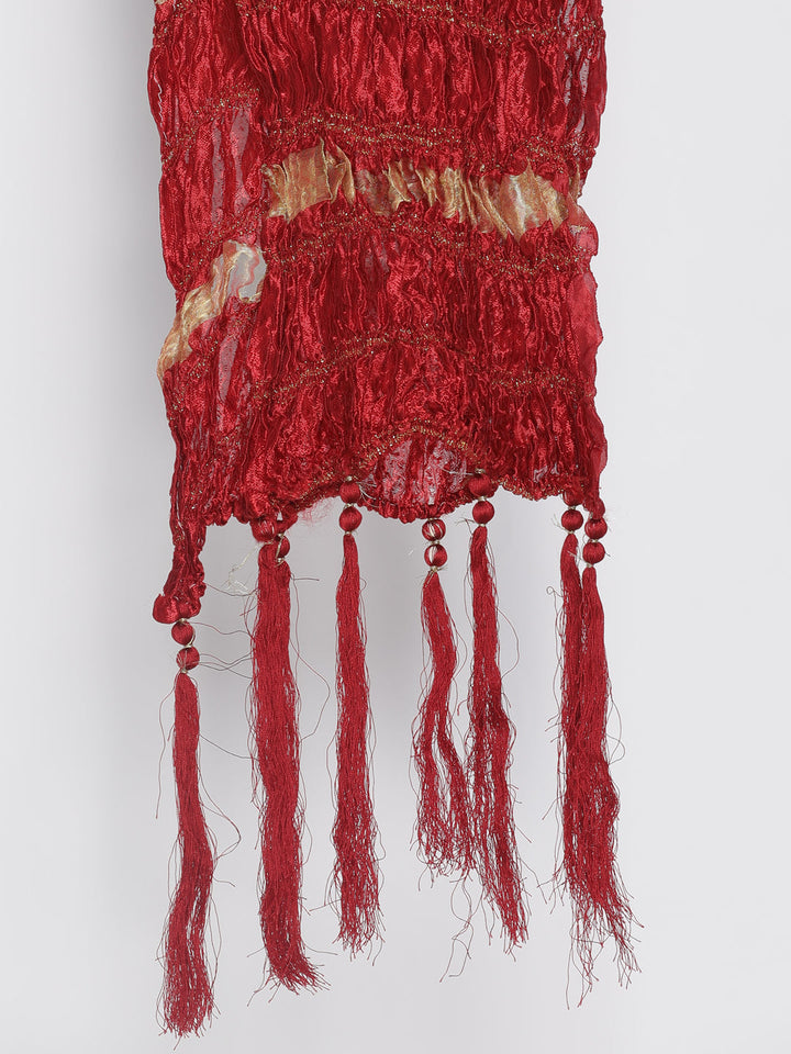 Men's Beige Viscose Dupatta Only