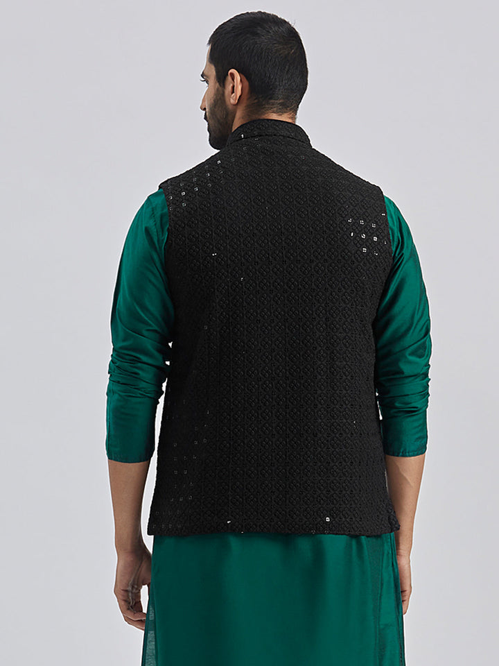 Men's Black - Nehru Jacket