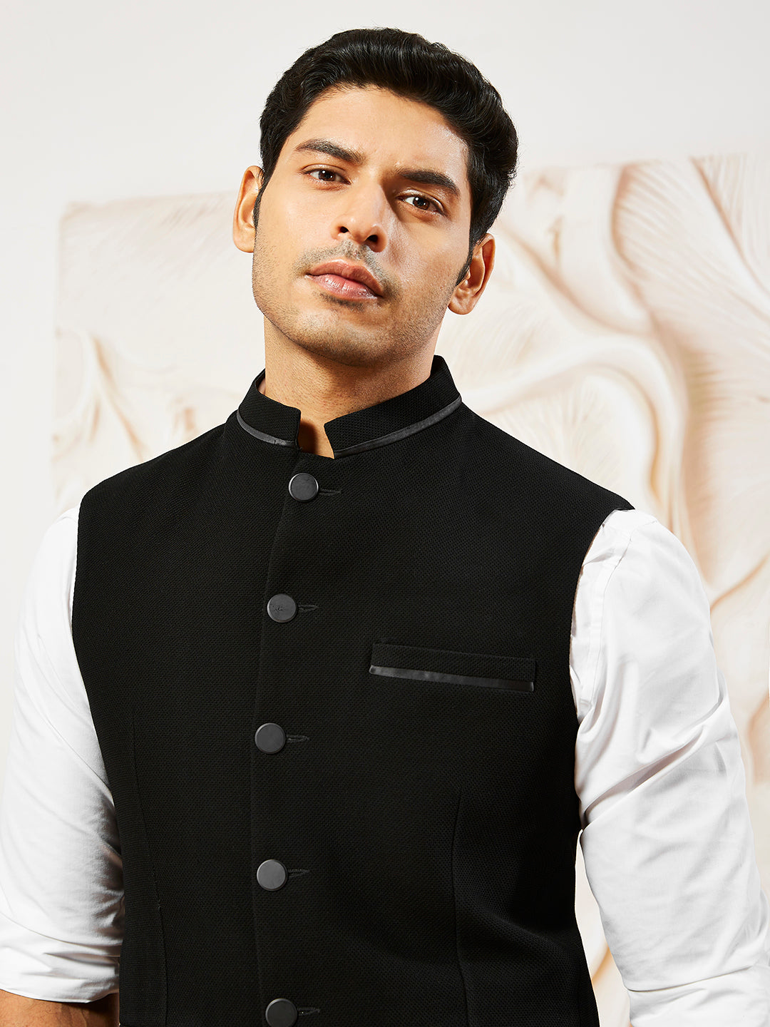 Men's Black - Nehru Jacket