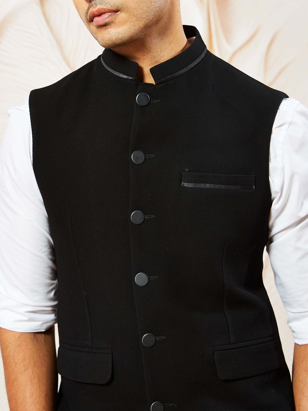 Men's Black - Nehru Jacket