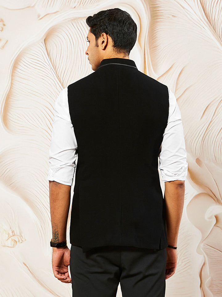 Men's Black - Nehru Jacket