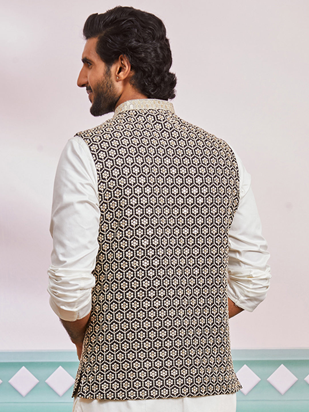 Men's Black - Nehru Jacket