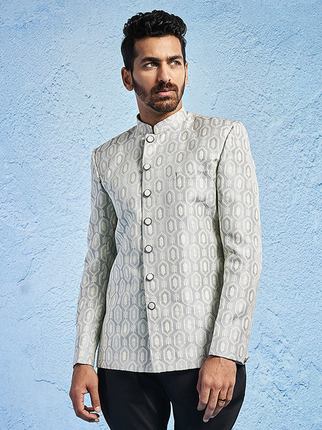 Men's Grey - Jodhpuri