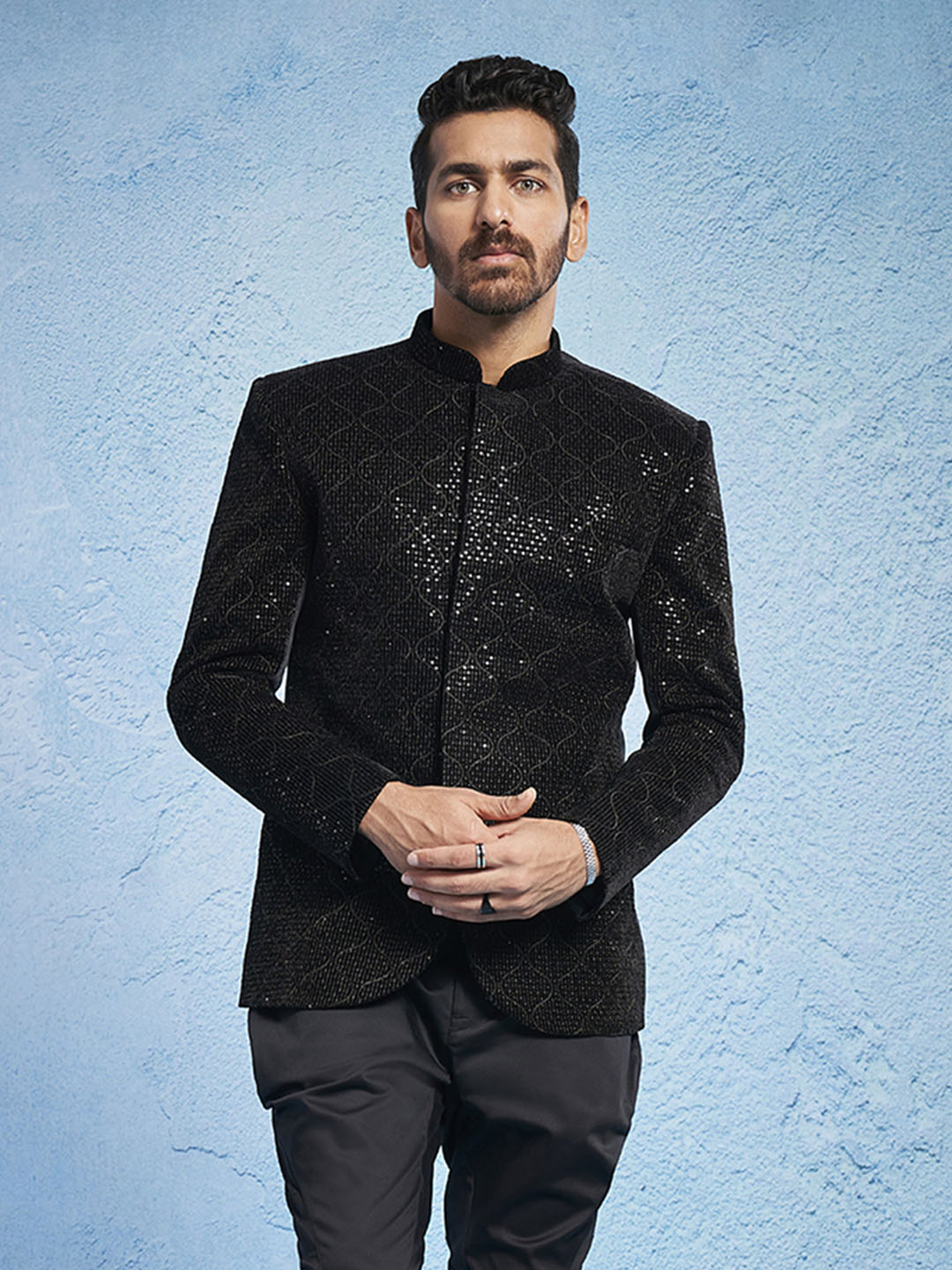 Men's Black - Jodhpuri