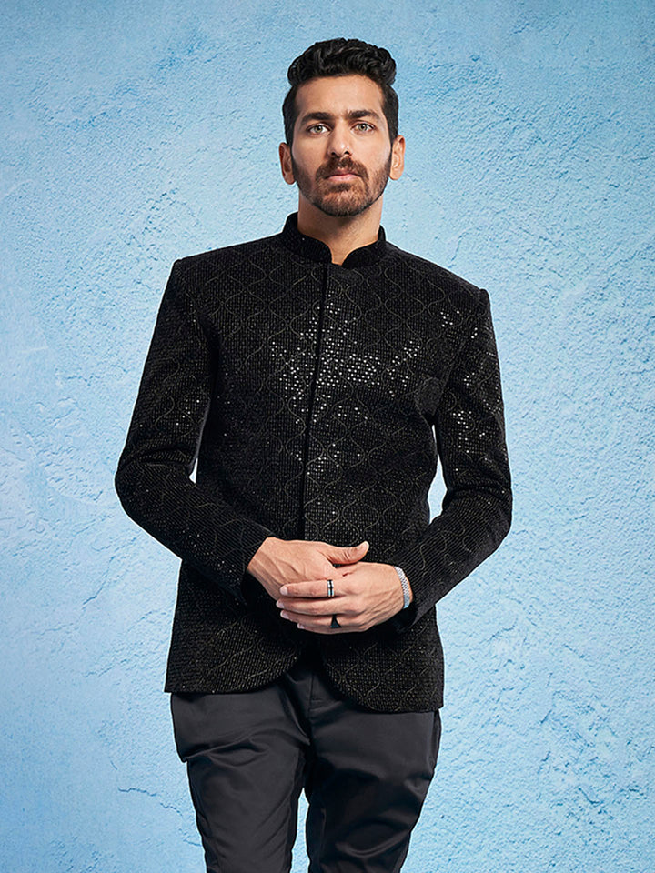 Men's Black - Jodhpuri