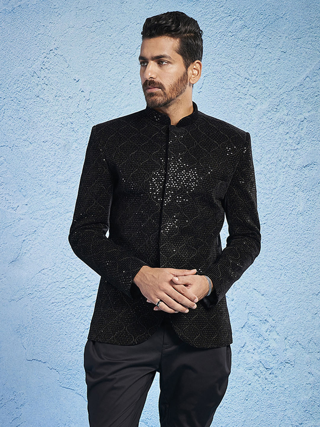 Men's Black - Jodhpuri