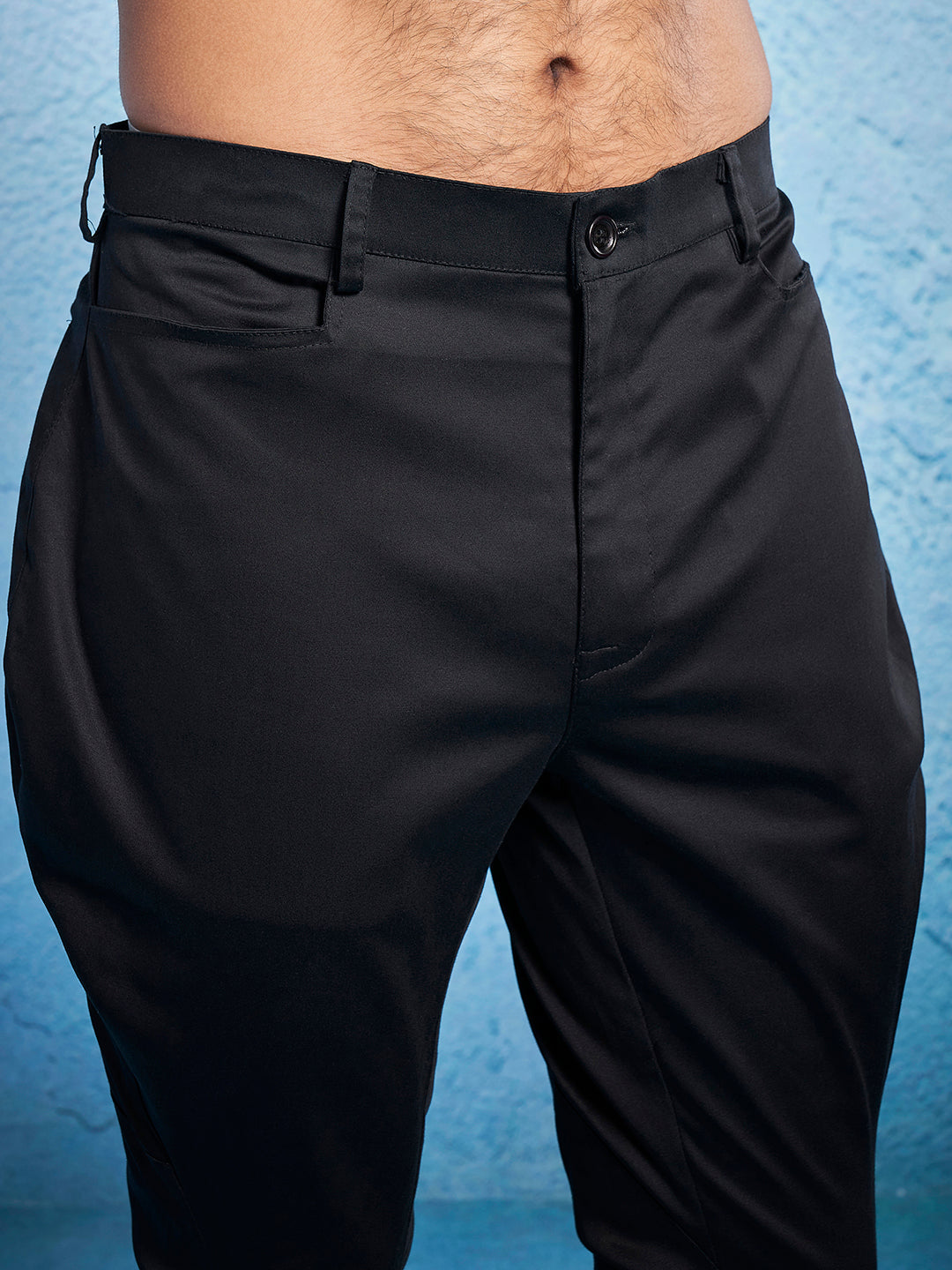 Men's Black - Jodhpuri Pyjama Set