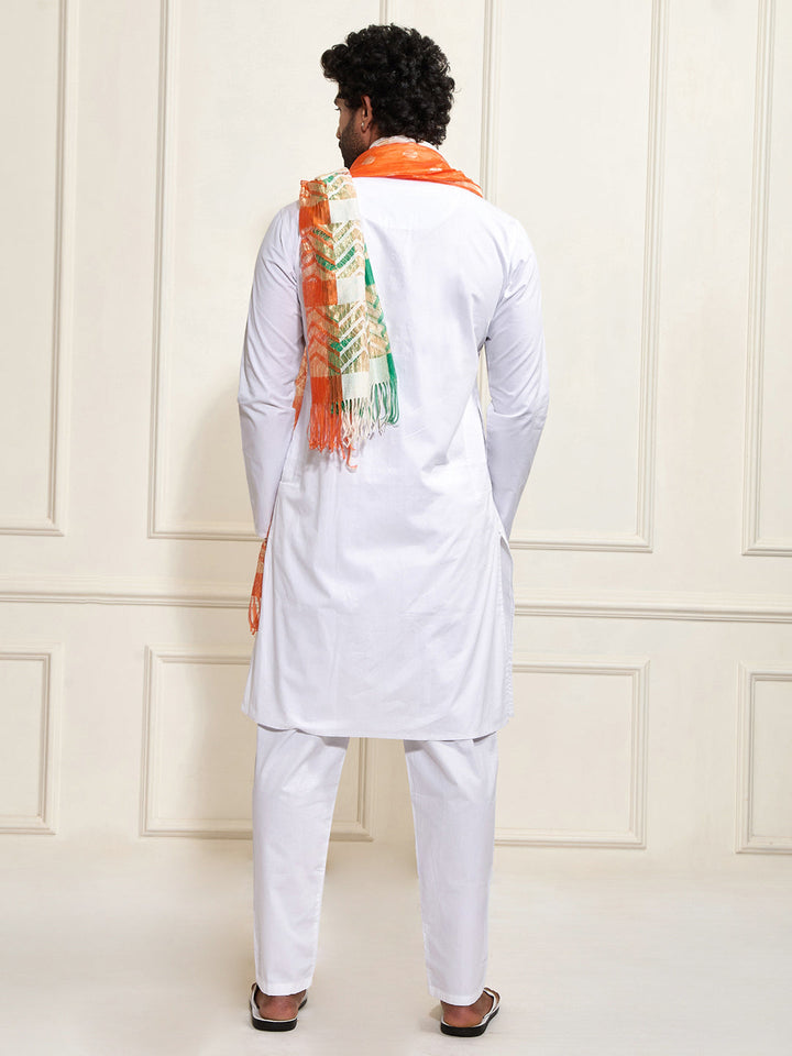 Kurta And Pyjama And Dupatta Set