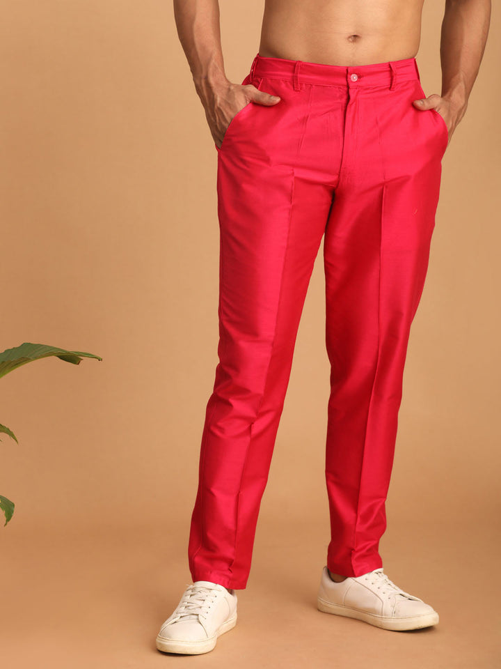 Men's Valentino Pink Viscose Pant Style Pyjama