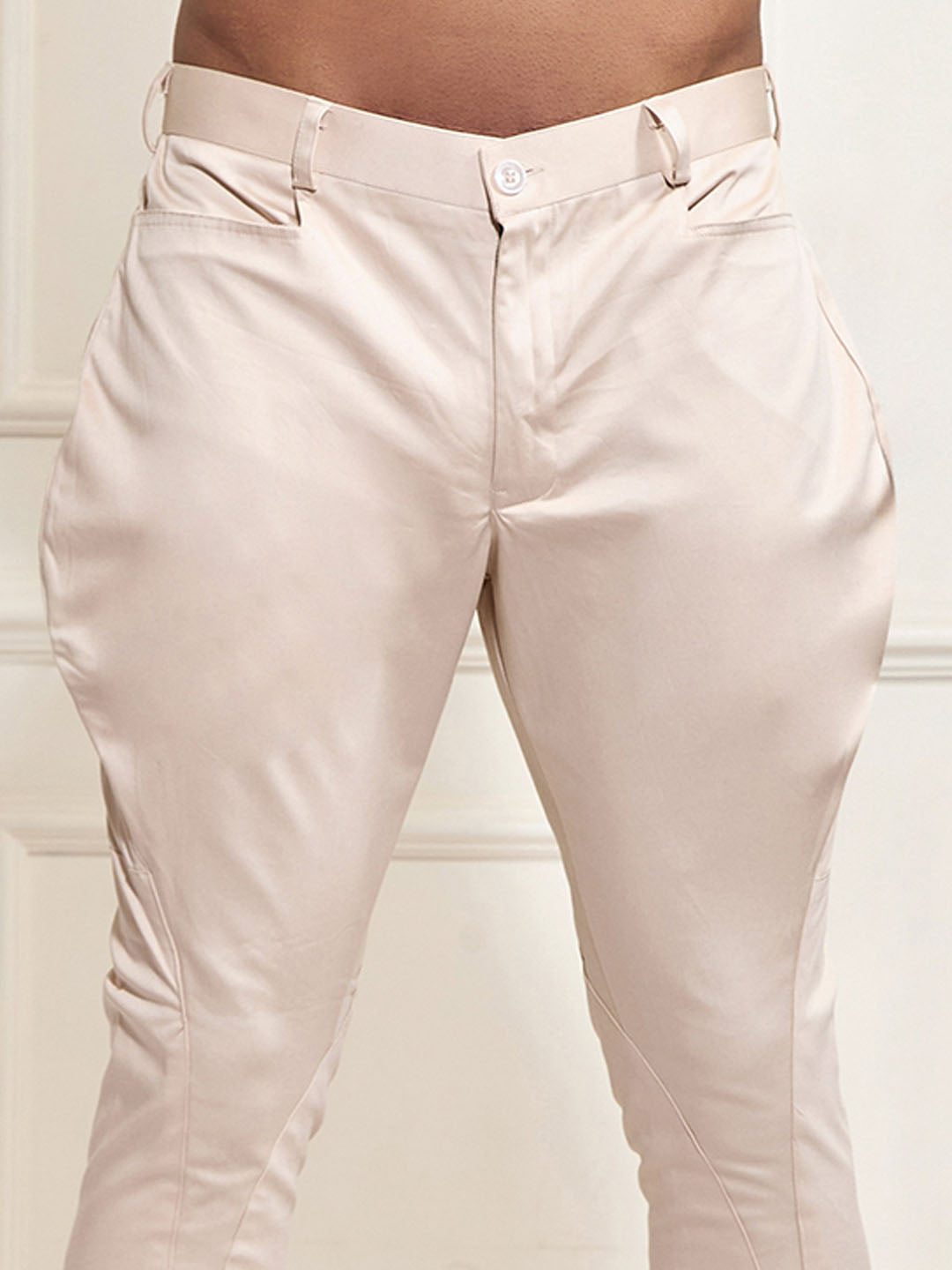 Men's Cream - Pant Style Pyjama